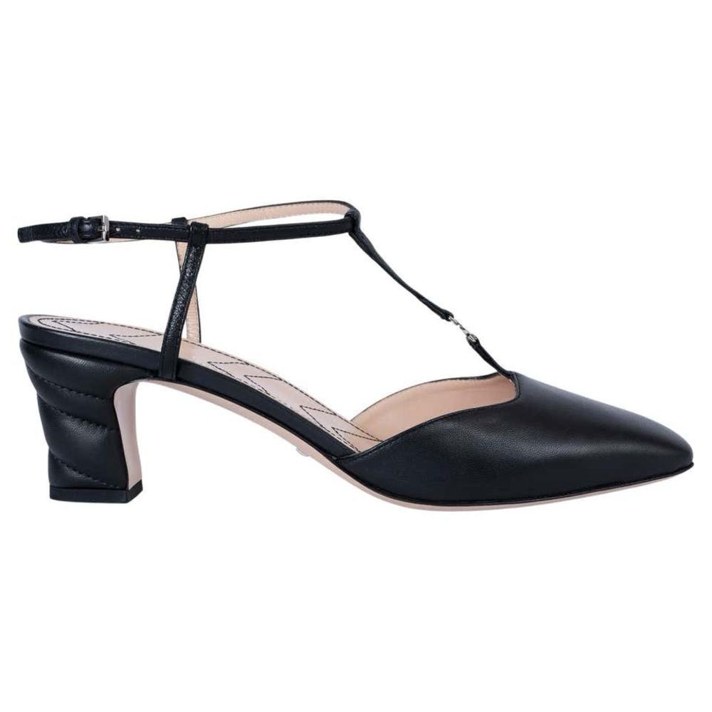 Brand new women's Gucci Elegant Black Women's T-Strap Heels size 10